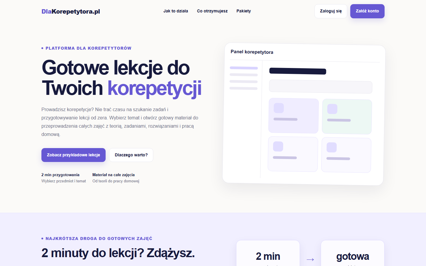 Strona główna DlaKorepetytora.pl